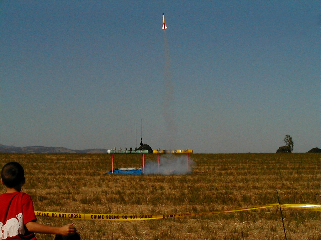 Shooting Rockets in southern Oregon