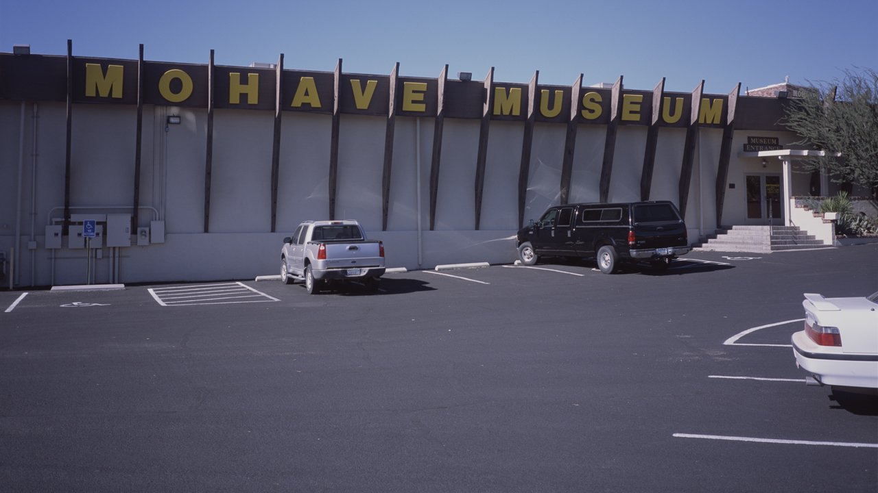 The front of the MOJAVE MUSEUM OF HISTORY AND ART in Kingman, Arizona